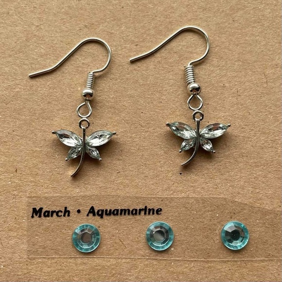DRAGONFLY EARRINGS - Picture 4 of 16